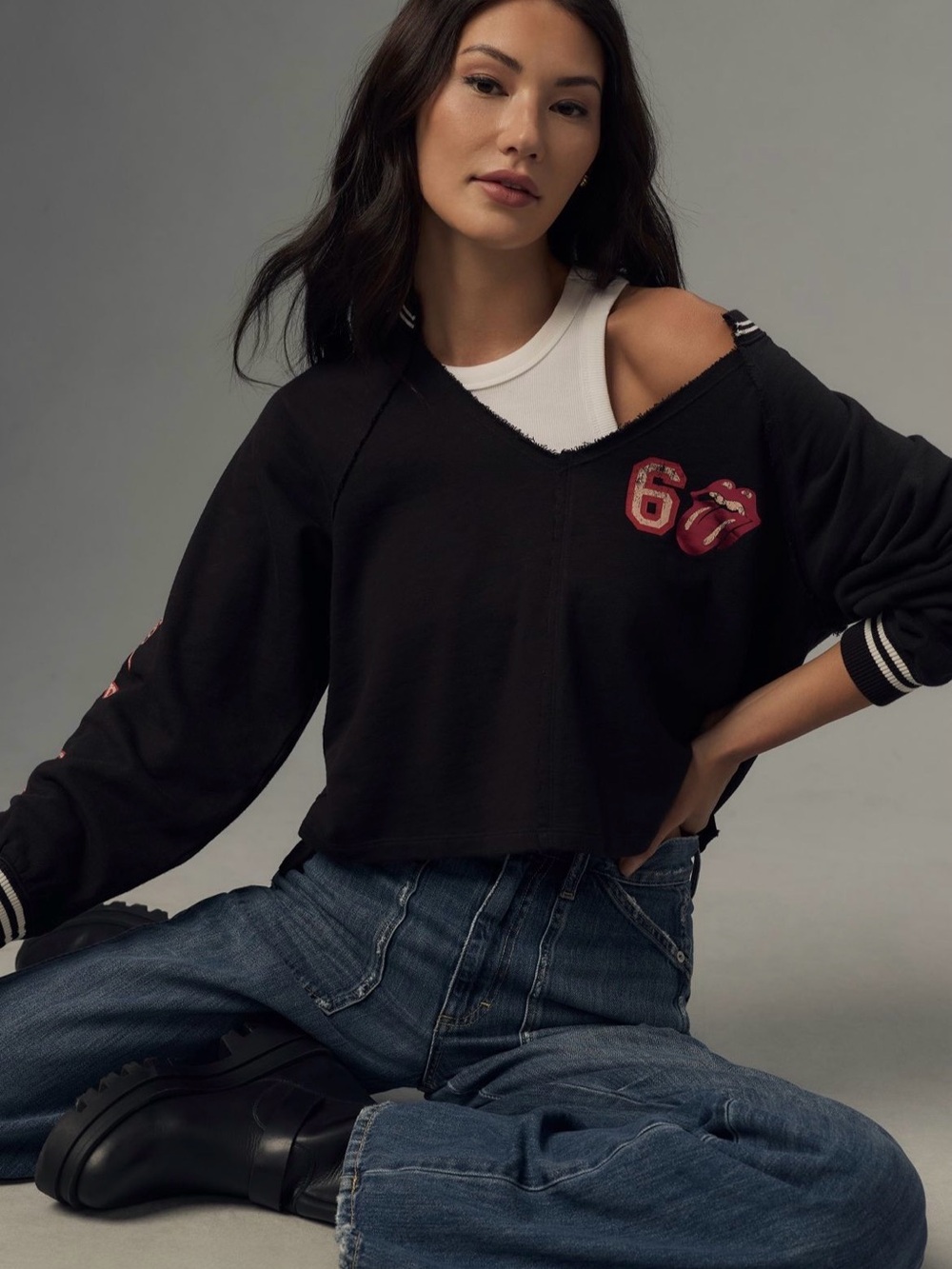 Pilcro Rolling Stones 67 Sweatshirt